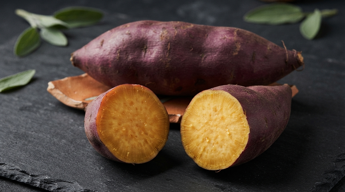 Editorial illustration for Why Boiled Sweet Potatoes Are Better for Blood Sugar Than Baked